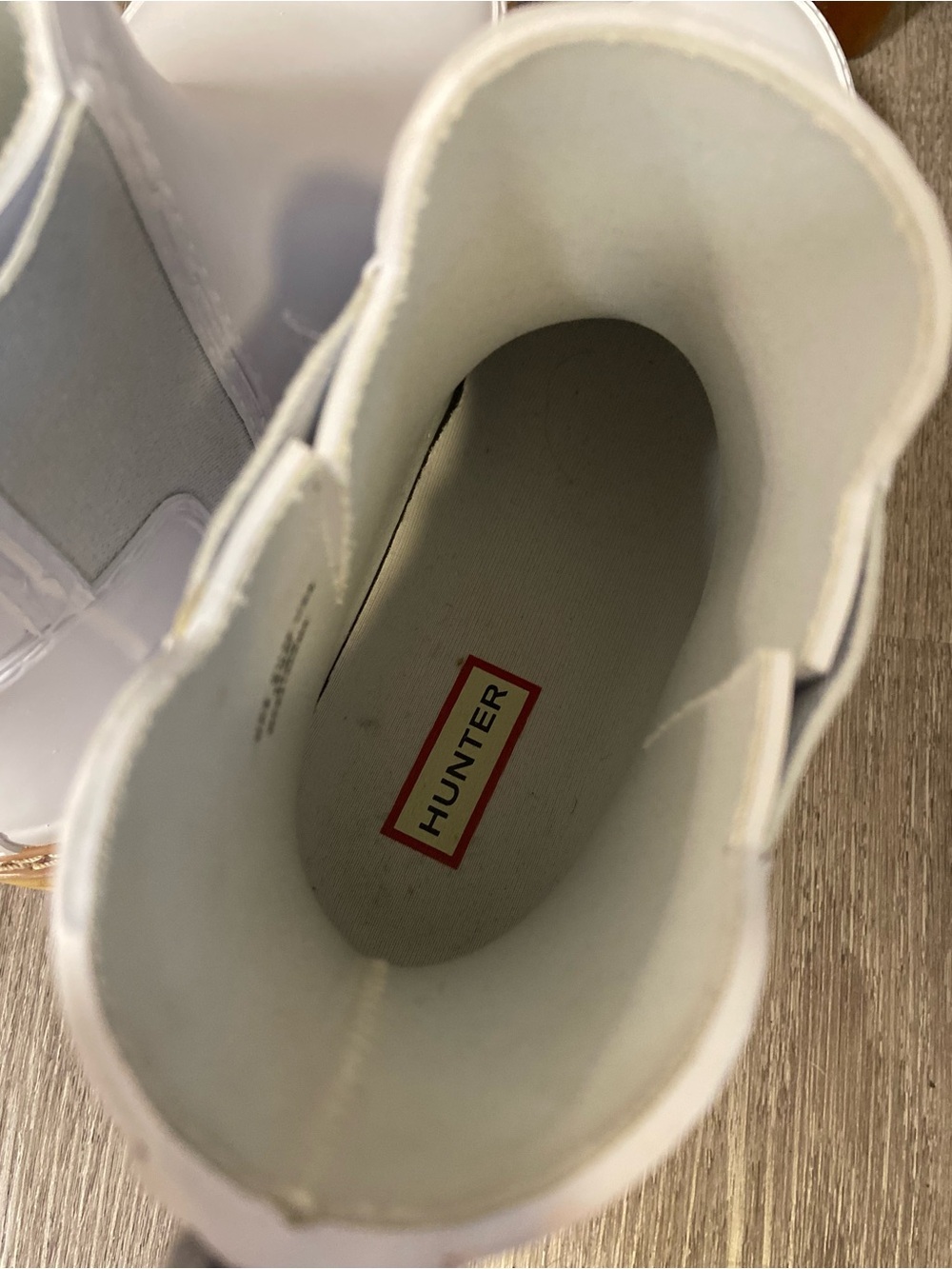 HUNTER Chelsea Rain Boots, US size 8 - Picture 5 of 15